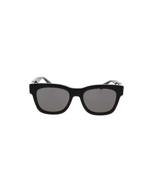 Fendi Black Eyewear Square Frame Sunglasses for men