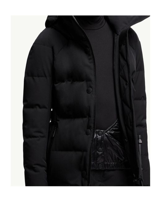 Moncler Black Grenoble Guyane Padded Down Ski Jacket