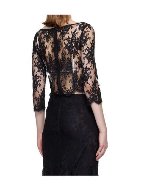 ShuShu/Tong Black Hollow-Out Top