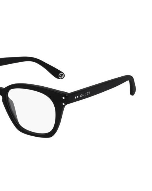 Gucci White Logo Detail Flat Lens for men
