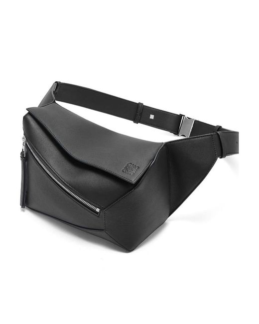 Loewe Black Puzzle Small Belt Bag for men