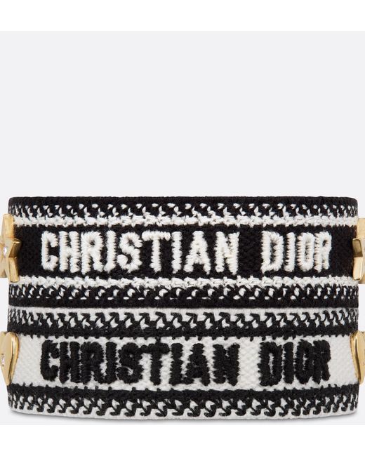 Dior White Christian Bracelet Set