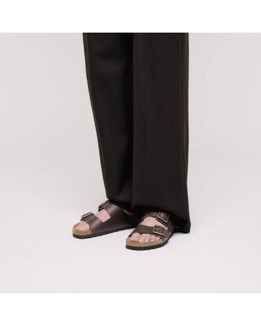 Birkenstock Brown Arizona Wb Buckled Sandals for men
