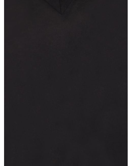 Herno Black V-Neck Knitted Jumper