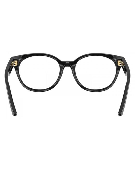 Versace White Medusa Round-Frames Glasses