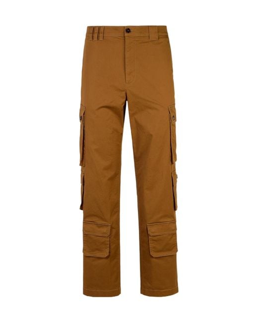 Dolce & Gabbana Brown Straight Leg Pants for men