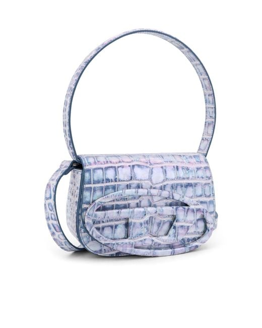 DIESEL Blue 1Dr Printed Shoulder Bag