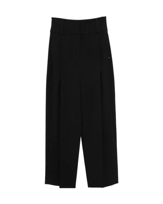 Sportmax Black Spxgirino Straight Leg Pants