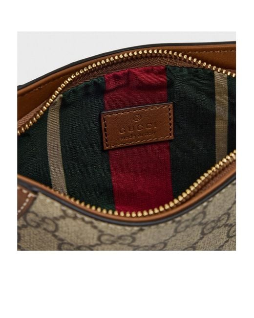 Gucci Metallic Printed Shoulder Bag