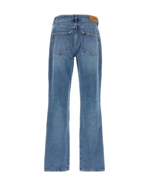 1989 STUDIO Blue Belt Loop Jeans for men