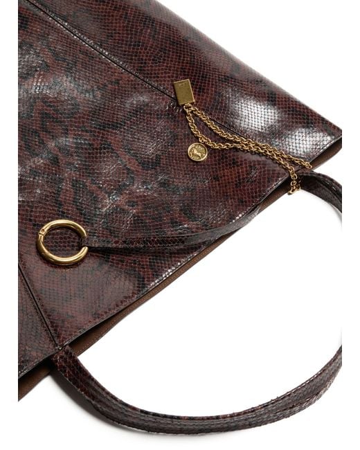 Chloé Black Chloé Spin Large Tote Bag