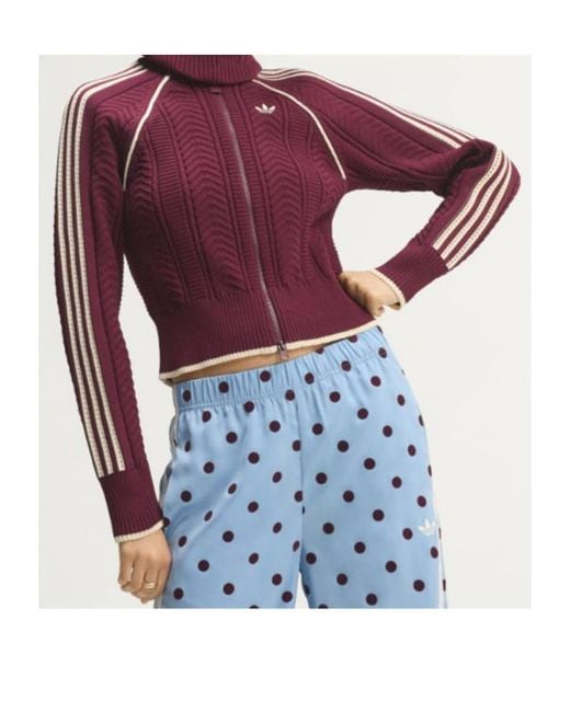 Adidas Red Sst Track Top
