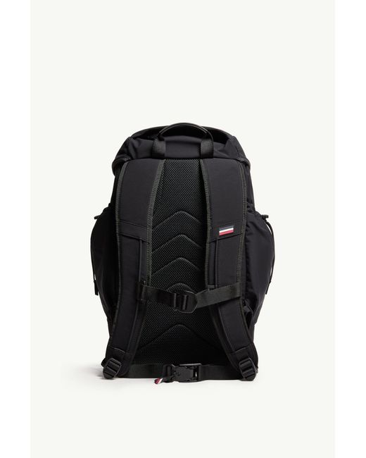 Moncler Black Grenoble Performance Buckle Backpack for men
