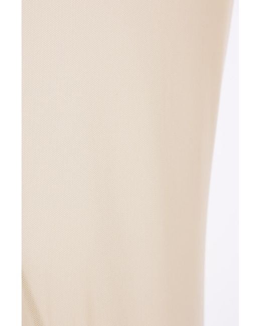 Rick Owens White Long-Sleeve Maxi Dress