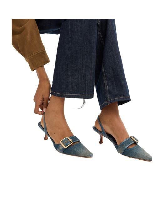 COACH Blue Gradient High Heels