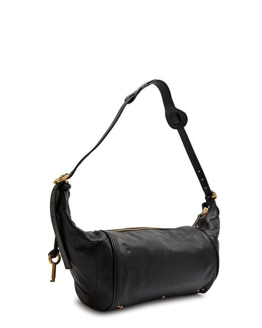 Chloé Black Classic Leather Shoulder Bag