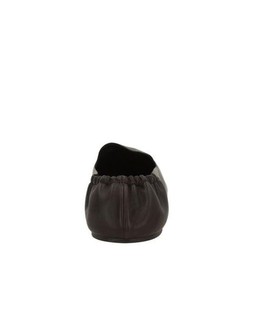 The Row Black Casa Slippers