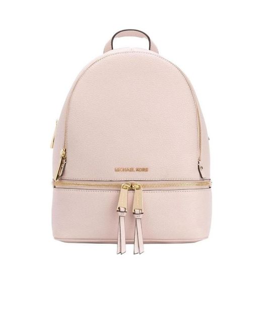 MICHAEL Michael Kors Pink Rhea Medium Backpack