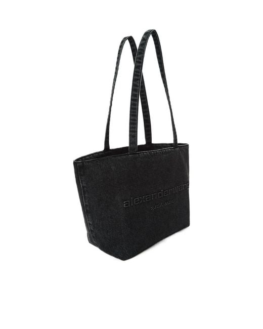 Alexander Wang Black Punch Medium Tote