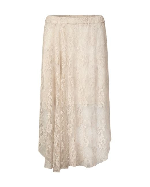 Baum und Pferdgarten Natural Selmo Lace Midi Skirt