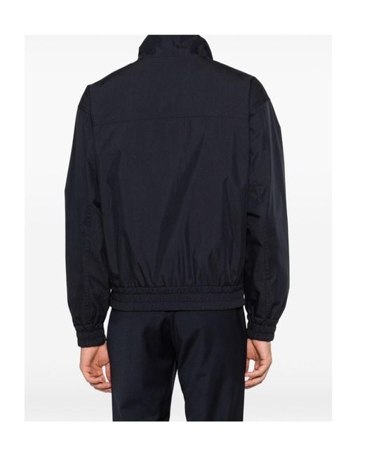 Aspesi Blue Reversible Casual Jacket for men