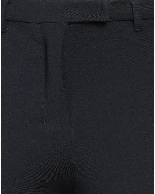 Max Mara Black Simple Solid-Color Pants