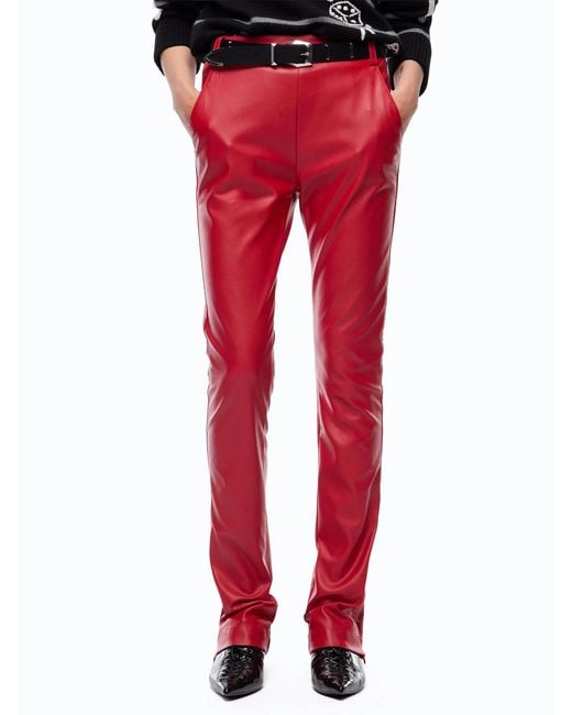 Pinko High-Shine Flared Trousers