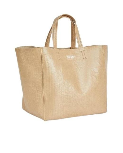 KENZO Natural Paper' Small Tote Bag