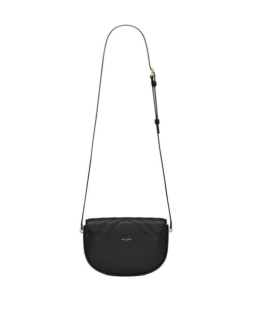 Saint Laurent White Joan Quilted Shoulder Bag
