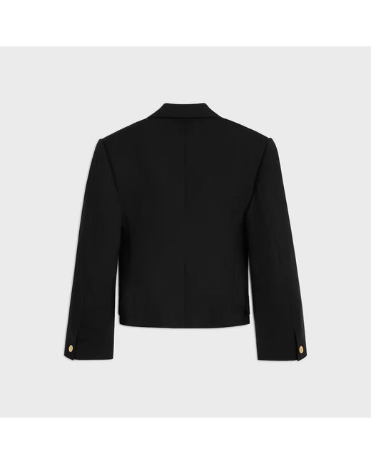 Céline Black Colonne Blazer