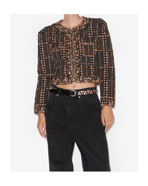 Isabel Marant Black Isabel Marant Étoile Christy Jacket