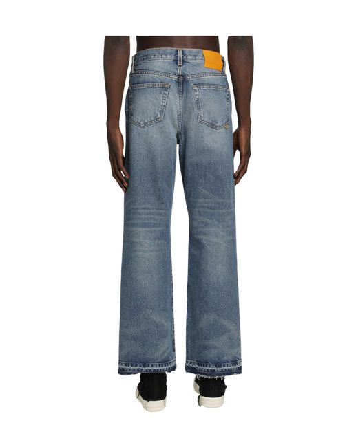 GALLERY DEPT. Blue Belt-Loop Jeans for men