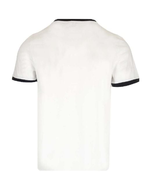 Loewe White Slim-Fit Jersey T-Shirt for men