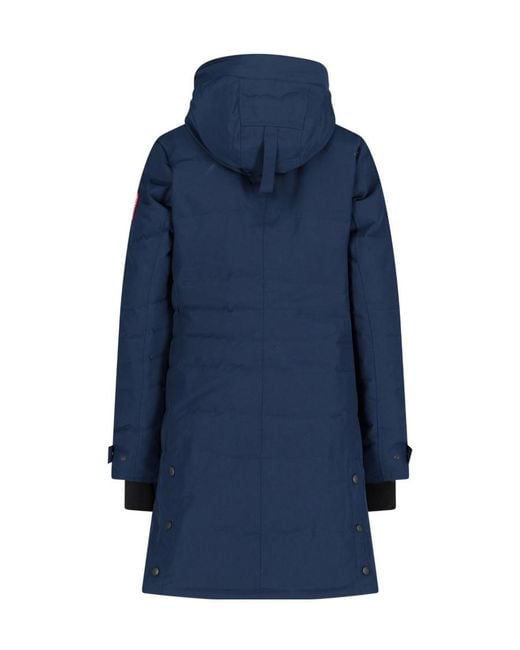 Canada Goose Blue Lorette Hooded Parka