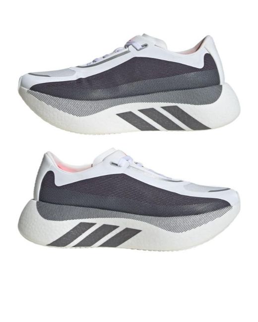 Adidas Blue Hyperboost Edge Sports Sneakers