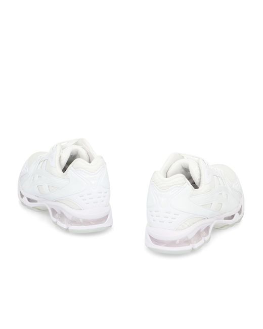 Comme des Garçons White Comme Des Garçons Shirt X Asics Logo Lace-Up Trainers for men