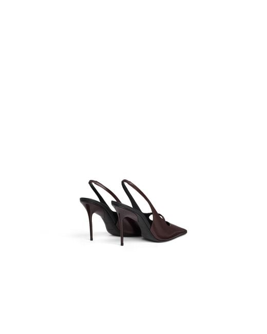Alaïa Brown Alaïa Drop Slingbacks