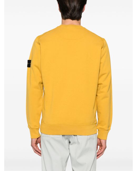 Stone Island Yellow Sweaters for men