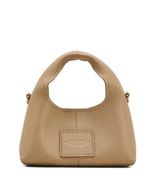 Marc Jacobs Metallic The Micro Crossbody Sack Bag