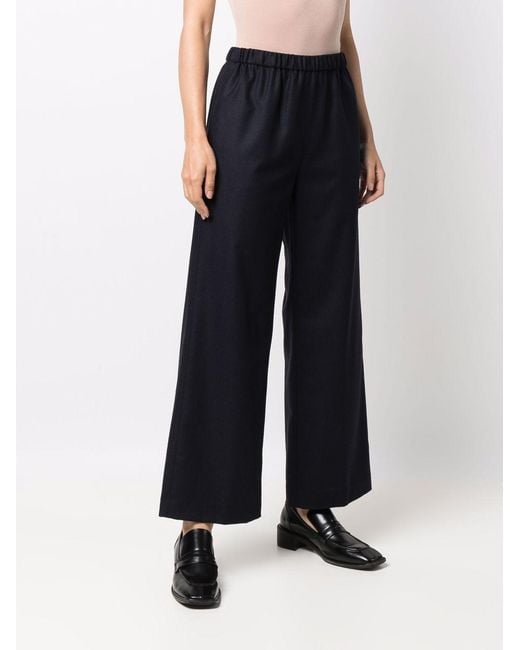 Aspesi Blue Casual Trousers With An Elastic Waistband