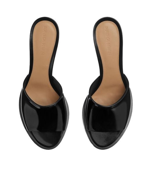 Bottega Veneta Black Cha-Cha Mules