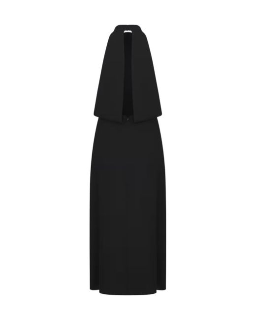 Dior Black Open-Back, Mid-Length Dress