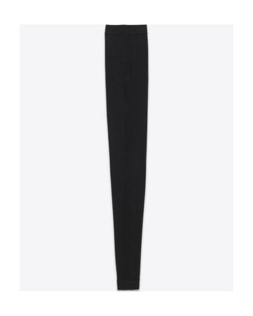 Saint Laurent Black High Waist Leggings