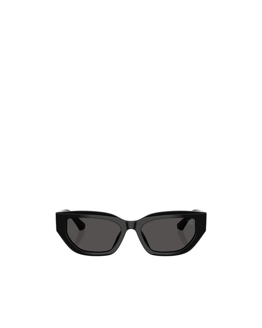 Burberry Black Eyewear Cat-Eye Sunglasses