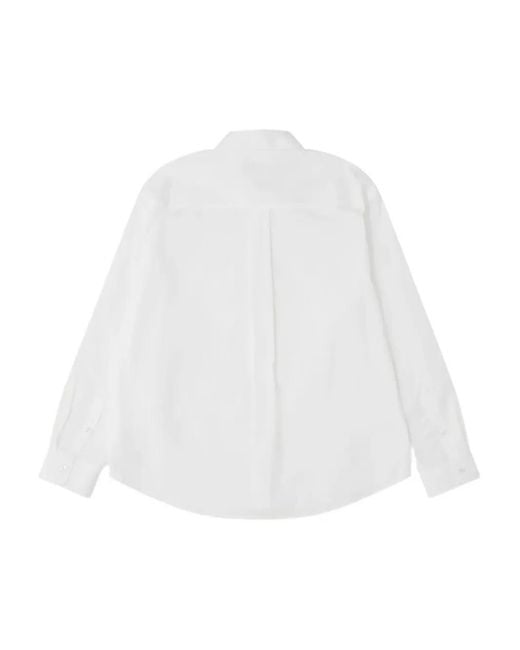Simone Rocha White Pearl-Embellished Shirt for men