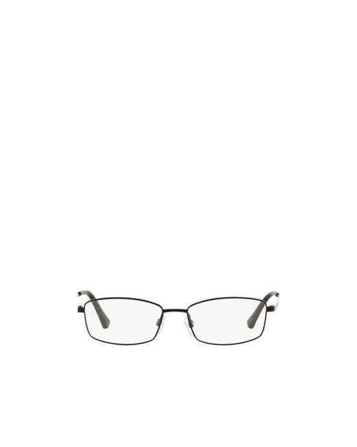 Emporio Armani White Square Flat Mirror