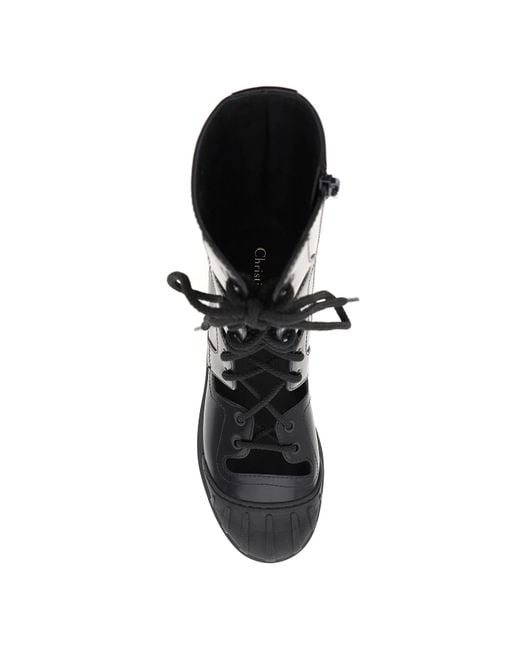 Dior Black Laced Boots