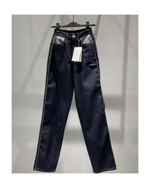 we11done Blue Straight Jeans