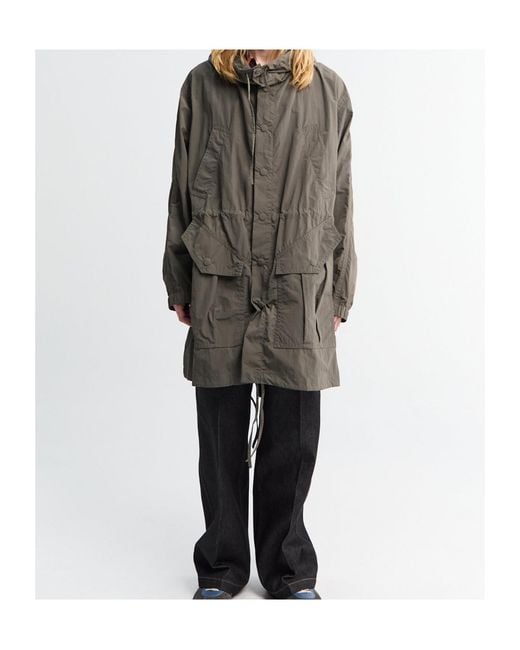 Dries Van Noten Gray Long-Sleeved Jacket for men