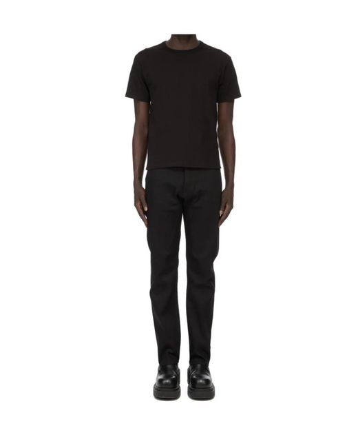 Rick Owens Black Short-Sleeve T-Shirt for men